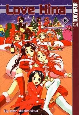 Love Hina Manga x-mas Cover
