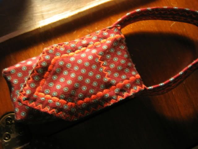 An Old Tie Turned Cell Phone Case