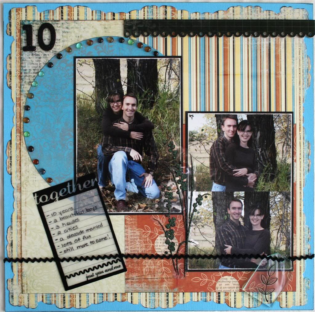 Anns favourite 12x12 page layout