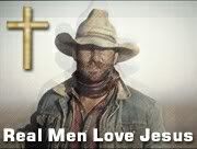 Jesus cowboy photo: Real Men Love Jesus realmenlovejesus.jpg