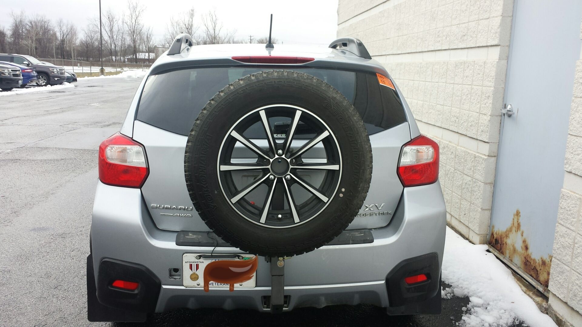 Subaru Crosstrek Spare Tire Mount