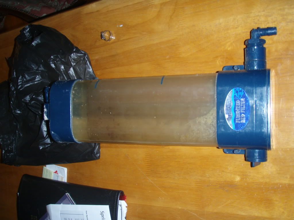 F/T Fluidized bed filter