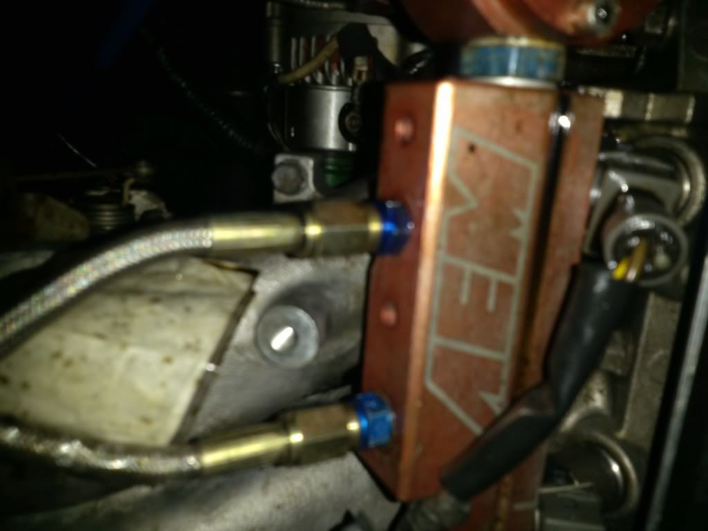 leaky fuel around the fuel rail Honda D Series Forum