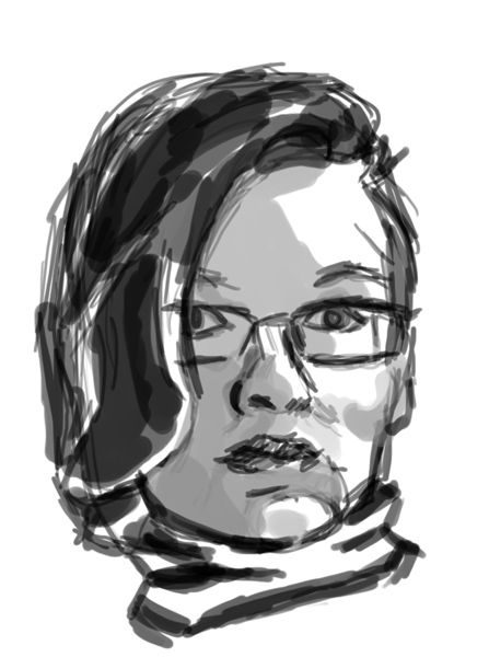 Crappy self potraits of a crappy face :) Crappy self potraits of a crappy face :)
