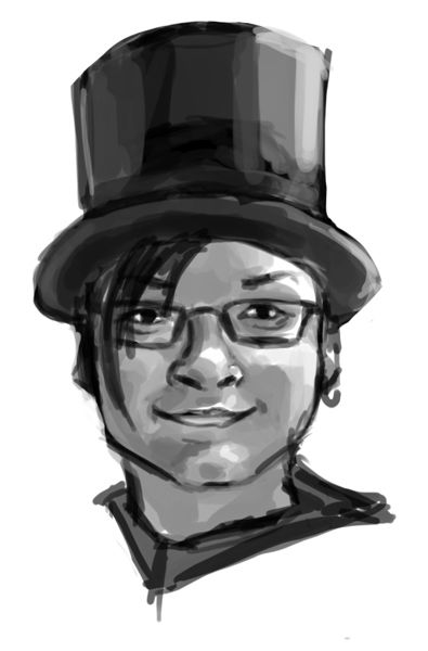 Crappy self potraits of a crappy face :) Crappy self potraits of a crappy face :)