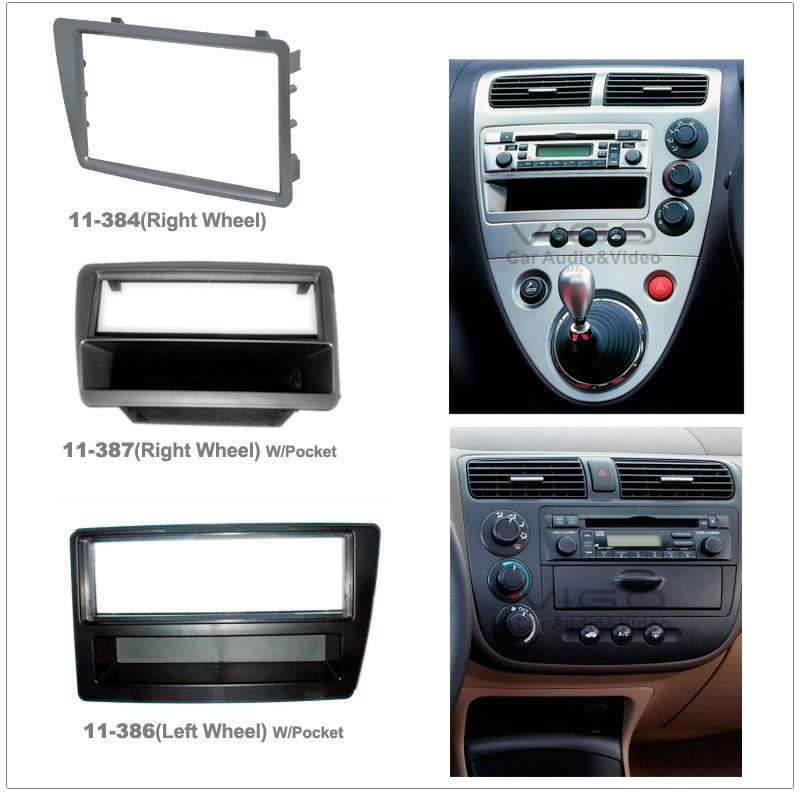 raido facia for honda civic headunit din fascia panel raido facia for honda civic headunit din fascia panel