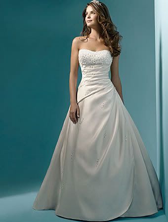 Elegant Wedding Dress Like Beauty angel