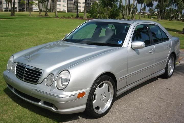 My 2001 E55 AMG w210 Sorry guys but I just had to put this pic here 