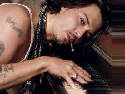 Johnny Depp With Short Hair