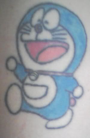 doraemon tattoo