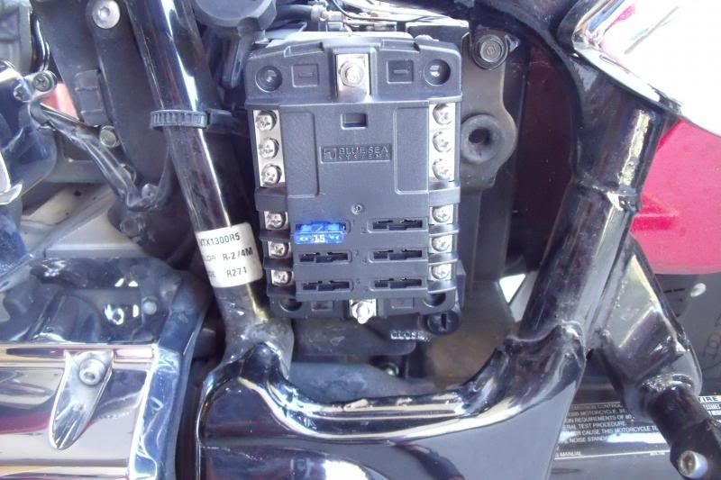 Fuse Block Installed (With Pics) Honda VTX 1300 / VTX 1800