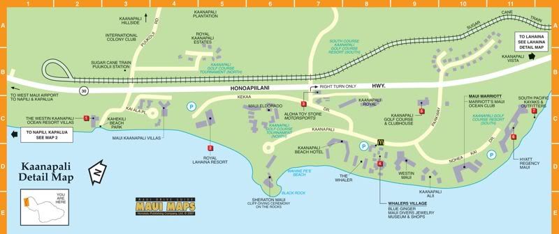 westin nanea map