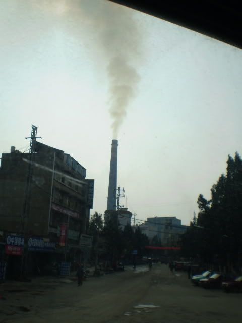 Polluted air...