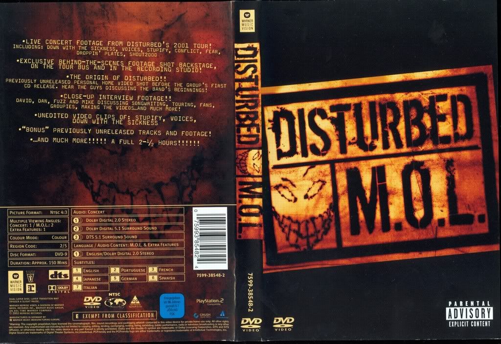 Disturbed - M.O.L - Dvdrip