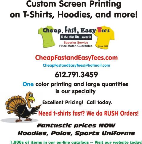 A Step Ahead Custom Embroidery in Minneapolis, MN | 2385 Quail