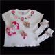 <b>"Pretty in Pink"</b> <br>May Flowers theme shirt, hairbows, socks &<br> YPS shoes collab set!