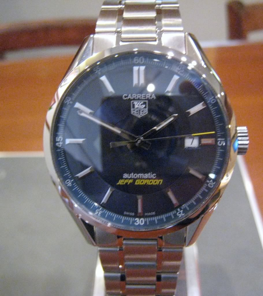 jeff gordon tag heuer watch