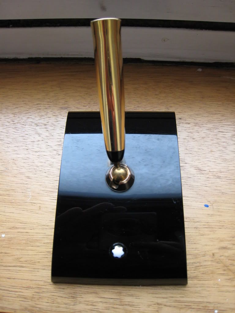 FS Beautiful Vintage 1960s Montblanc Desk Pen Holder Historical