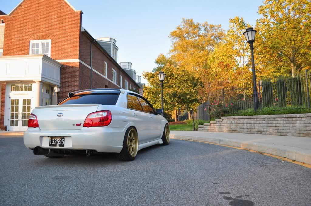 2007 Subaru Impreza WRX STi with Limited Spoiler and Advan RG-D