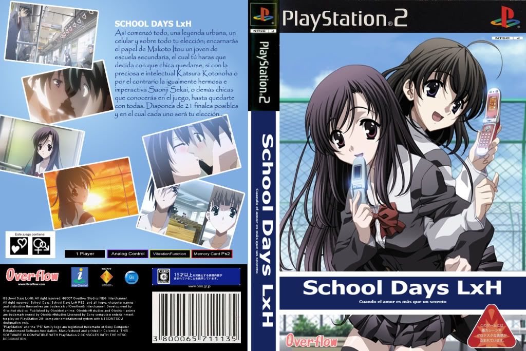School Days caratula School Days caratula