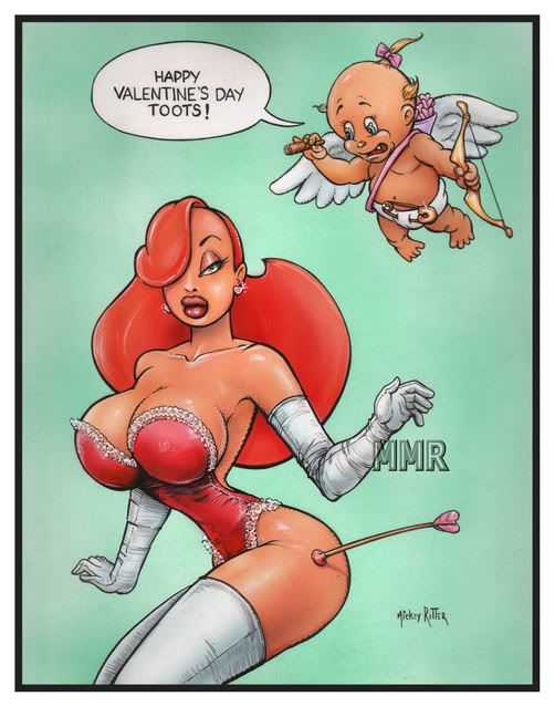 Happy Valentine's Day Jessica Rabbit Pictures, Images and Photos