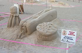 Sand Sculpture Gallery 2005