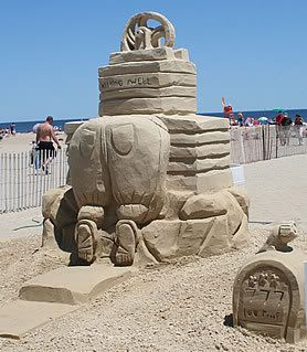 Sand Sculpture Gallery 2007