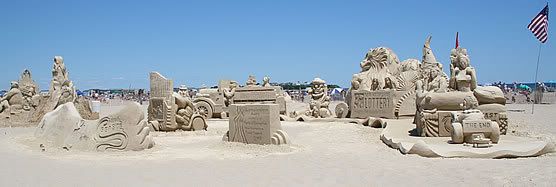 Hampton Beach Sandsculpting 2007
