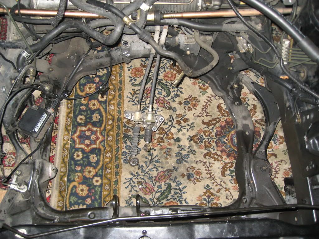 d17a2 engine parts, head , block, harness, axles, radiator, subframe