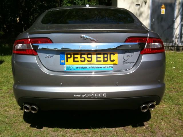 spires exhaust jaguar xf