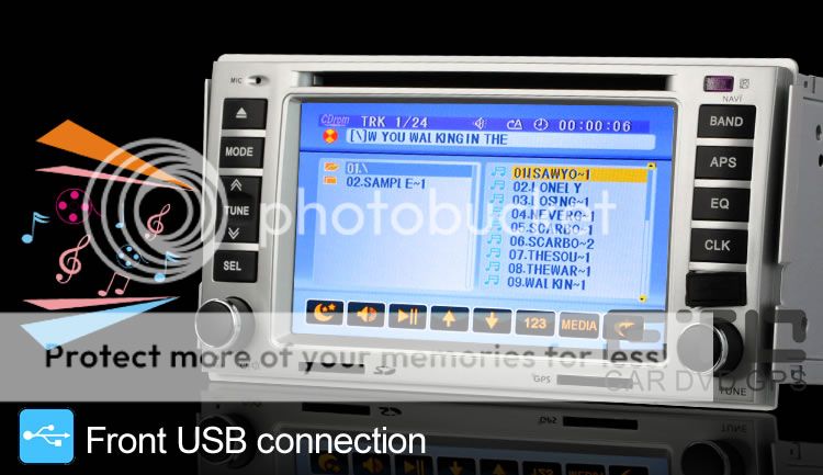 ETO Multimedia for Hyundai Santa Fe GPS Navigation Sat Nav DVD Radio 