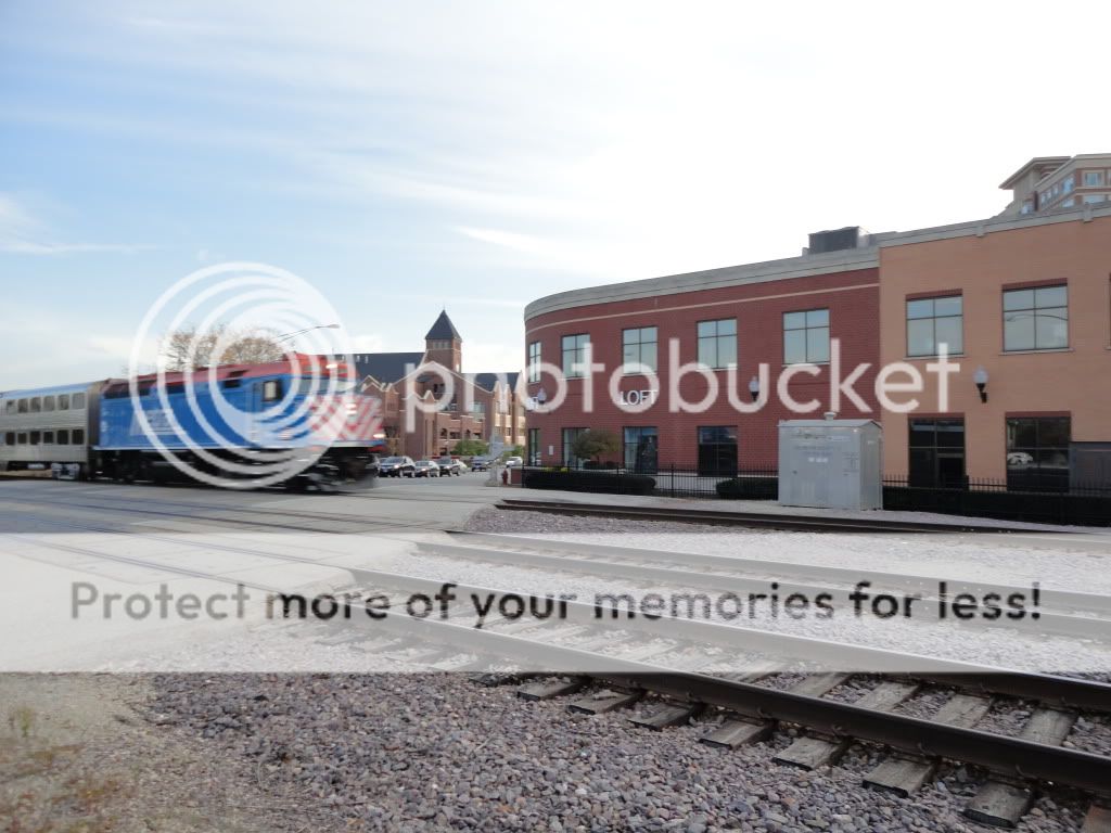 Metra evening rush hour, Arlington Heights, IL