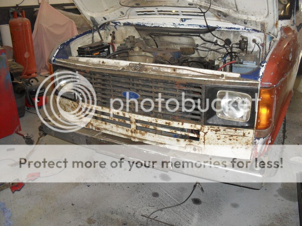 Ford escort front bumber removal #1