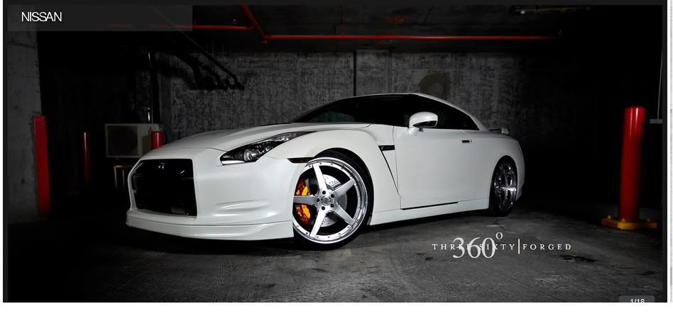 Nissan 350Z, 370Z, GTR 360 Forged Custom Wheels 20  