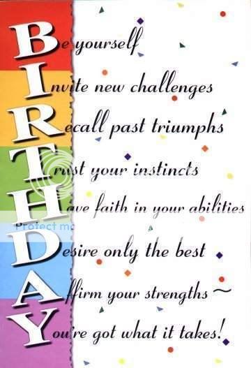 woohoo happiest birthday yeah